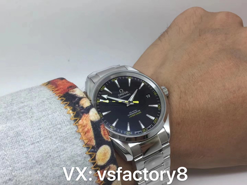 VS廠歐米茄大黃蜂海馬150米復(fù)刻腕表細(xì)節(jié)做工值不值得入手