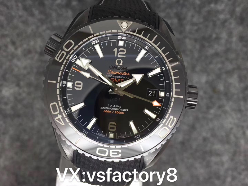 VS工廠歐米茄深海之黑海馬600米復(fù)刻腕表細(xì)節(jié)做工還原怎么樣